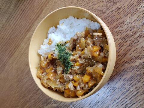 レンジでカレー！